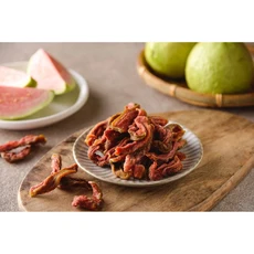 台灣在地紅心芭樂乾 天然無添加 Q彈有嚼勁 健康零食首選, 120g, 1個