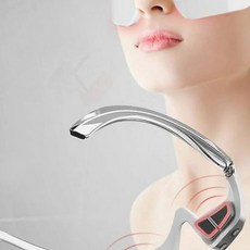 갈바닉 눈 마사지기 3D 아이케어 저주파 눈가 탄력 관리기, 상세페이지 참조, 본체+콜라겐 크림