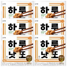 즐거운동행 하루낫또, 6개, 91g