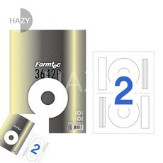 폼텍 시디라벨(CL-3642P-100매)컬러레이저 전용, ☆이게좋아요_