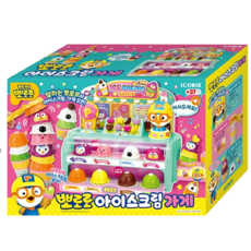 뽀로로 아이스크림 가게 놀이, 혼합색상, 1세트