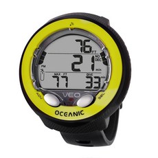 OCEANIC VEO 4.0 腕式潛水電腦錶, 電腦錶(黃), 電腦錶(黃)