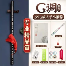 G調 專業精品笛 少兒/成人手指推薦, 黑, 1個