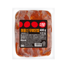 식자재왕 매울신 무뼈닭발, 400g, 1개
