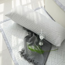 리빙플러스 듀라론 냉감 바디필로우 3중직, 바디필로우 솜 40x100