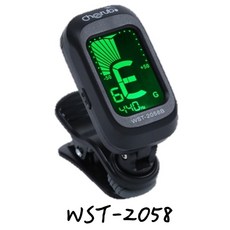 老羊樂器店 開發票 小天使 CHERUB WST-2058 / MUSEDO T-2058 夾式調音器, 1個