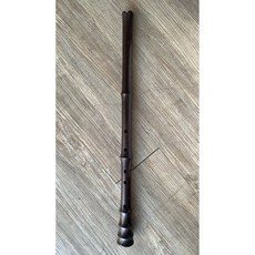 雅典樂器世界 極品 F調 黑檀木 六孔 洞簫 南簫 大頭簫，音色醇厚，演奏舒適，適合各種音樂風格, 1個