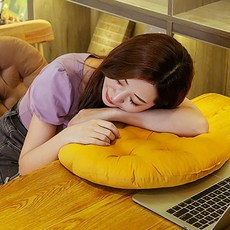 스퀘어 쇼파방석 쿠키원형방석