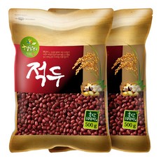 현대농산 국산 적두, 2개, 500g