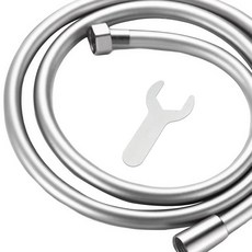 코어존 물때 없는 샤워기 호스, 실버, 1.5m