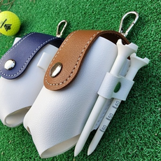 홈엔모어 골프공 주머니 가방, 블루, 1개