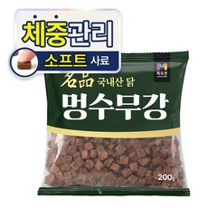 목우촌 펫9단 멍수무강 기능성 소프트 사료 전연령, 1개, 200g, 닭