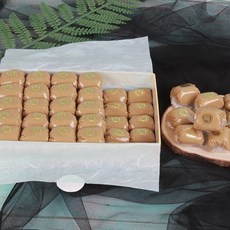 감사한분들께 고급 단지청 인진쑥엿500g 60p 중소기업 회사 명절 선물 세트, 1개
