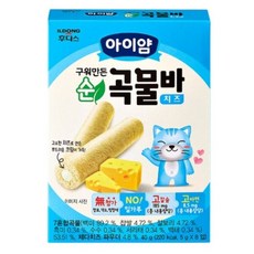 일동후디스 아이얌 구워만든 미니 순곡물바, 치즈 곡물바, 40g, 9개