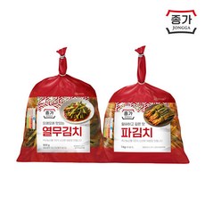 종가 파김치 900g + 열무김치 900g, 1세트, 1.8kg