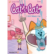 Cat and Cat: Girl Meets Cat Paperback, Papercutz