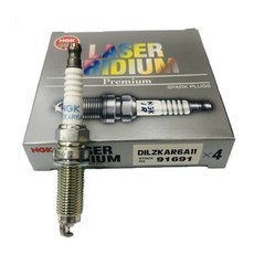 NGK DILZKAR6A11 火星塞 #91691 現貨 單顆 裕隆 JUKE 1.5 銥合金火星塞, 1個