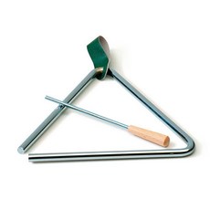 학교 음악 수업 합주 연주회 이탈리아 트라이앵글 교회 교구재 유아동 어린이 유치원 성당, 20cm