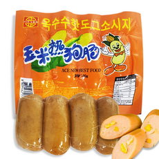 홍홍 중국식품 옥수수핫도그소시지 옥수수소세지 국내생산 위미창, 130g, 1개
