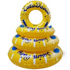 라라데이빗 KC인증 물놀이 원형 튜브 65 85 105 125cm 성인 아동 스포츠, 1개, LalaDavid원형튜브125cm