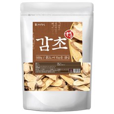 건강중심 국산 말린 감초, 1개, 500g
