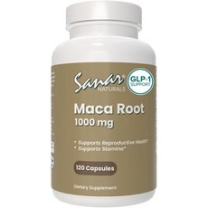 Sanar Naturals Maca Root Supplement 1000mg - Supports Stamina Performance Energy and Mood - Maca, Sanar Naturals Maca Root Suppl, 1개