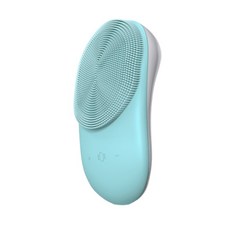 熙美誠品 洗臉儀 洗臉機 電動洗臉機 9檔聲波溫熱奈米導入 潔面儀 矽膠洗臉刷, 洗臉機-薄荷綠