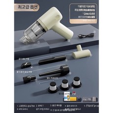 차량용 청소기 무선 흡입 송풍 겸용 핸디형 미니 자동차 청소기, 메이화 브러시 없는 금속 망사, 단일 모델