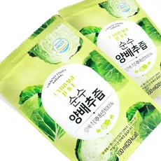 황토마을 무안 순수 양배추즙 x 120개입, 1개, 100ml