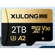 Xulong Pro Micro SDXC 2TB V30 A2 記憶卡，專業級高速傳輸, 1個