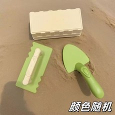 兒童玩雪工具砌磚三件套，沙灘雪地玩具，玩雪玩沙模具，戶外打雪仗神器, 玩雪砌雪磚3件套【配色隨機】, 1個