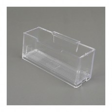 가로배치 홀더 명함 카드 거치대 연결형 꽂이 사무실 책상 투명, 1개, 상세페이지 참조