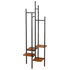 yuchern 造型工業復古風衣帽架 特色層架設計 衣物收納展示架 特殊風格衣架