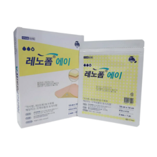 레노폼 드레싱 습윤밴드 창상피복재 재생밴드 2mm, 10개