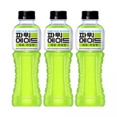 파워에이드 제로 라임향 600ml/ 6개, 600ml