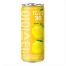 TEA:T 아이스티 레몬, 60개, 240ml
