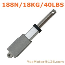 고급 DC 마이크로 선형 액추에이터 DC 모터 컨트롤러 10/17 5 21 25mm 스트로크 맞춤형 188N 포스 6V 12V 24V, 6V 15MM S 64N, 21mm stroke, 1개