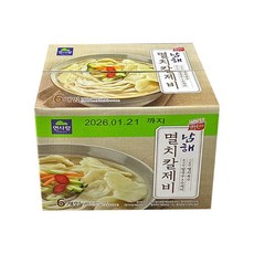 면사랑 남해멸치 칼제비, 180g, 1개