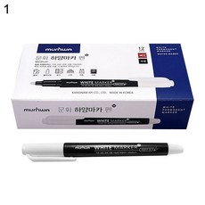 굶은심 수성 블랙보드마카 1개