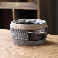 캔들 촛불 티라이트 미니 화로 램프 다기 주전자 버너 인테리어 기념일 무향 조명, 기본 색상, 도금 망치질 패턴