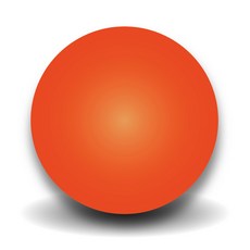 NORDITION 曲棍球 - 5個/組 台灣製 55G 65MM 直排輪 陸上曲棍球 街上曲棍球 冰球 控球 球餅, 橘色, 1套