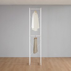 [휴센] 이지 드레스룸 시스템 행거 철제 2단행거 간편설치/무료배송