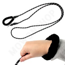 강아지산책줄 로프형 리드줄 안전줄 로프줄 야광 3m 대형견산책줄 반려견산책줄