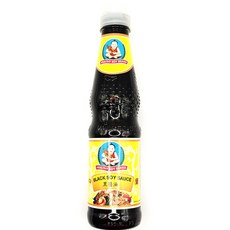 태국 소스 블랙 소이소스 black soy sauce 씨유담 worldfood, 1개, 410g