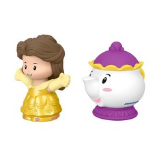 Little People Fisher-Price Princess Belle and Mrs Potts 131713, Little People Fisher-Price Pri, 1개