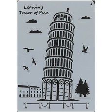 型染版(Stencil)-蝶古巴特diy-簍空模板-塗鴉模版-繪畫模版，輕鬆打造獨特藝術裝飾品, 1個, A40-0575