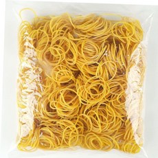 만들기재료 (고무밴드) 노랑 고무줄 (4cm), 본상품