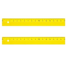 레이메이 후지이 룰러 17cm KM171, 옐로, 2개