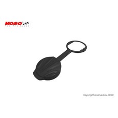 KOSO USB 防塵蓋 六代勁戰 水冷B FORCE2.0 DRG JETSL (四色可選), 1個, 黑色