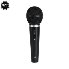 BNT 331 유선 마이크 공압 코일 컴퓨터 노래 스테레오 휴대용 놀이 성능 파티, Black, 02 Black